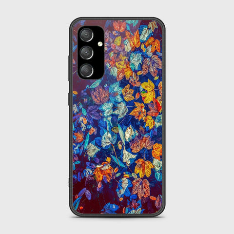 Samsung Galaxy A34 5G Cover- Floral Series 2 - HQ Ultra Shine Premium Infinity Glass Soft Silicon Borders Case