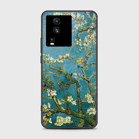 Vivo iQOO Neo 7 Cover- Floral Series 2 - HQ Ultra Shine Premium Infinity Glass Soft Silicon Borders Case