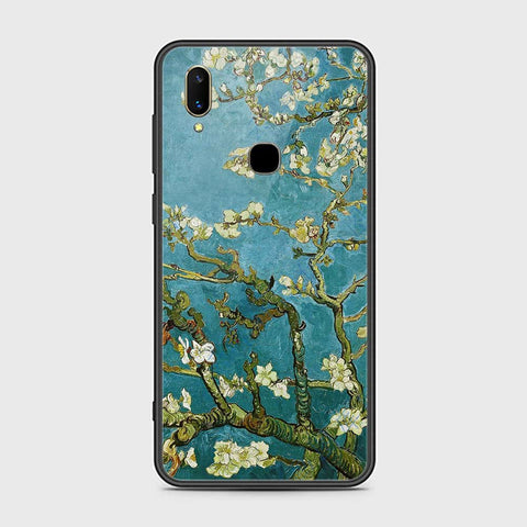 Vivo Z3 Cover- Floral Series 2 - HQ Ultra Shine Premium Infinity Glass Soft Silicon Borders Case