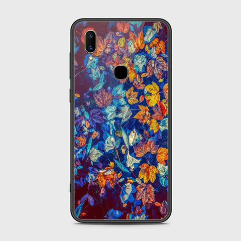 Vivo Z3 Cover- Floral Series 2 - HQ Ultra Shine Premium Infinity Glass Soft Silicon Borders Case