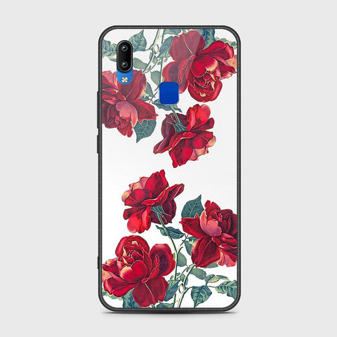 Vivo Y91i Cover- Floral Series 2 - HQ Ultra Shine Premium Infinity Glass Soft Silicon Borders Case