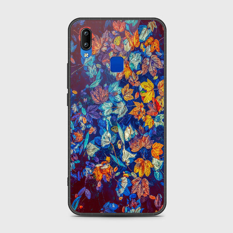 Vivo Y91i Cover- Floral Series 2 - HQ Ultra Shine Premium Infinity Glass Soft Silicon Borders Case