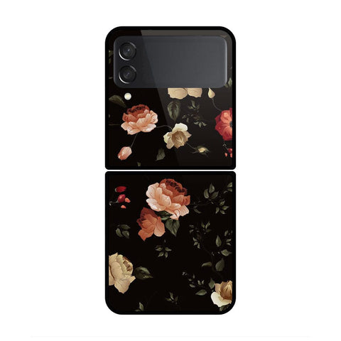 Samsung Galaxy Z Flip 3 5G Cover- Floral Series 2 - HQ Premium Shine Durable Shatterproof Case