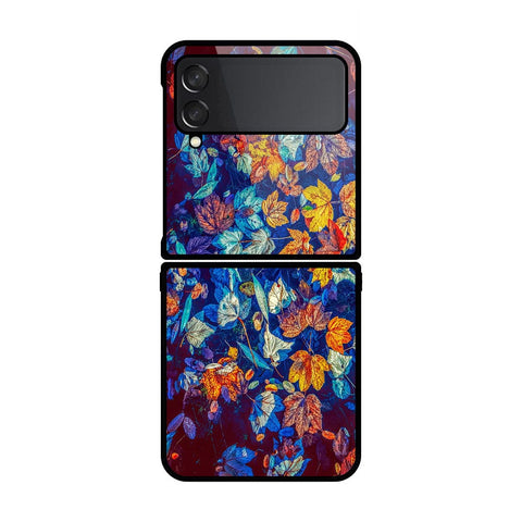 Samsung Galaxy Z Flip 4 5G Cover- Floral Series 2 - HQ Premium Shine Durable Shatterproof Case - Soft Silicon Borders