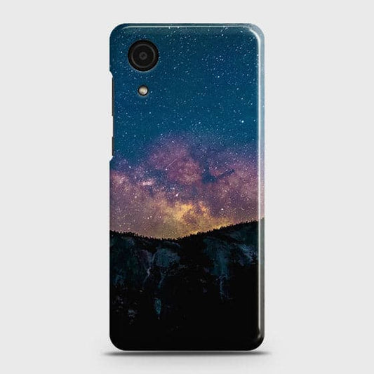 Samsung Galaxy A03 Core Cover - Matte Finish - Embrace Dark Galaxy  Trendy Printed Hard Case with Life Time Colors Guarantee