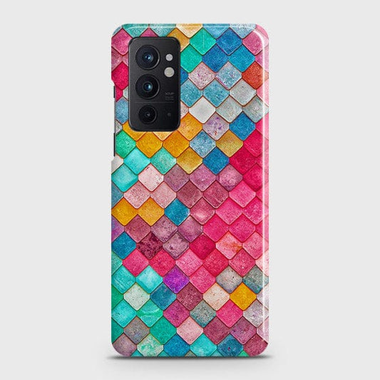 OnePlus 9RT 5G Cover - Chic Colorful Mermaid Printed Hard Case with Life Time Colors Guarantee