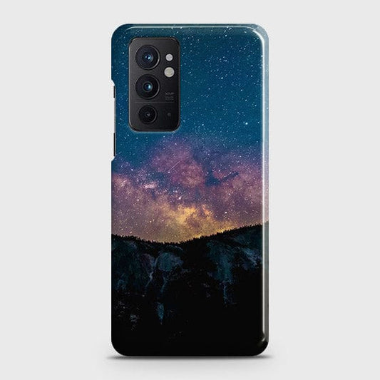 OnePlus 9RT 5G Cover - Matte Finish - Embrace Dark Galaxy  Trendy Printed Hard Case with Life Time Colors Guarantee