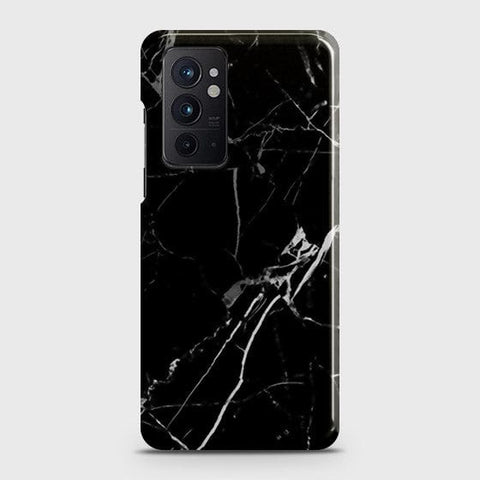 OnePlus 9RT 5G Cover - Black Modern Classic Marble Printed Hard Case with Life Time Colors Guarantee