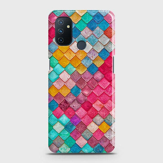 OnePlus Nord N100 Cover - Chic Colorful Mermaid Printed Hard Case with Life Time Colors Guarantee