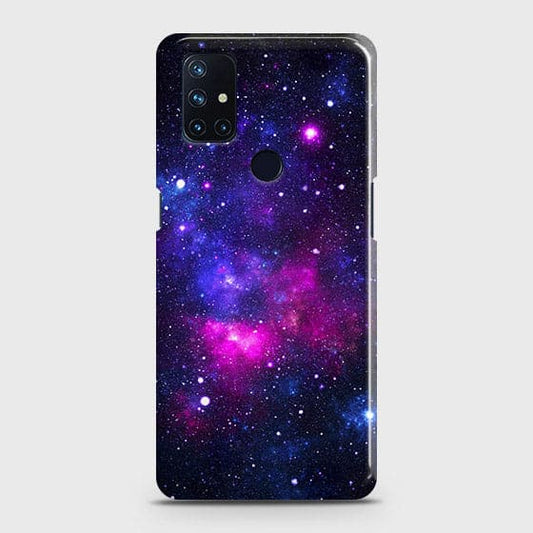 OnePlus Nord N10 5G Cover - Dark Galaxy Stars Modern Printed Hard Case with Life Time Colors Guarantee