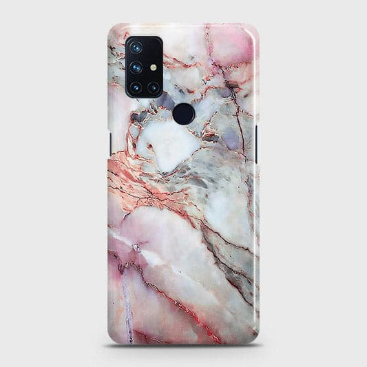 OnePlus Nord N10 5G Cover - Violet Sky Marble Trendy Printed Hard Case with Life Time Colors Guarantee