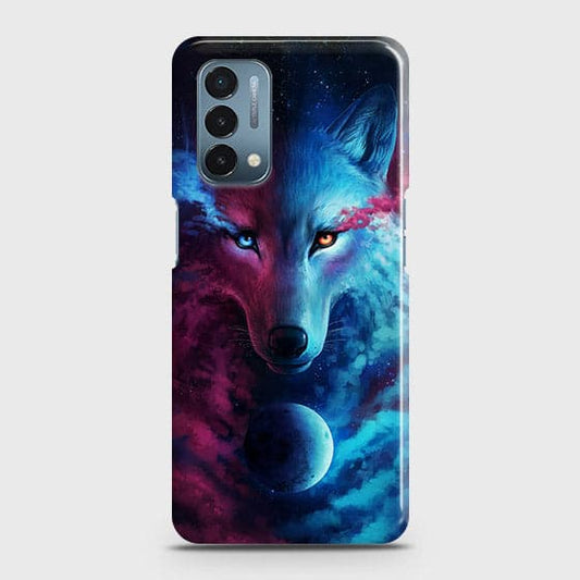 OnePlus Nord N200 5G Cover - Infinity Wolf Trendy Printed Hard Case with Life Time Colors Guarantee