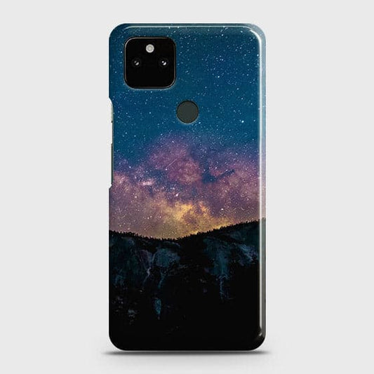 Google Pixel 5a 5G Cover - Matte Finish - Embrace Dark Galaxy  Trendy Printed Hard Case with Life Time Colors Guarantee  ( Fast Delivery )