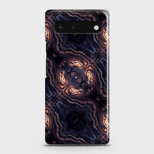 Google Pixel 6 Cover - Source of Creativity Trendy Printed Hard Case with Life Time Colors Guarantee