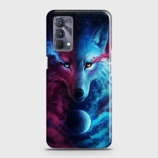 Realme GT Master Cover - Infinity Wolf Trendy Printed Hard Case with Life Time Colors Guarantee