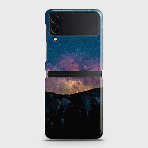 Samsung Galaxy Z Flip 3 5G Cover - Matte Finish - Embrace Dark Galaxy  Trendy Printed Hard Case with Life Time Colors Guarantee