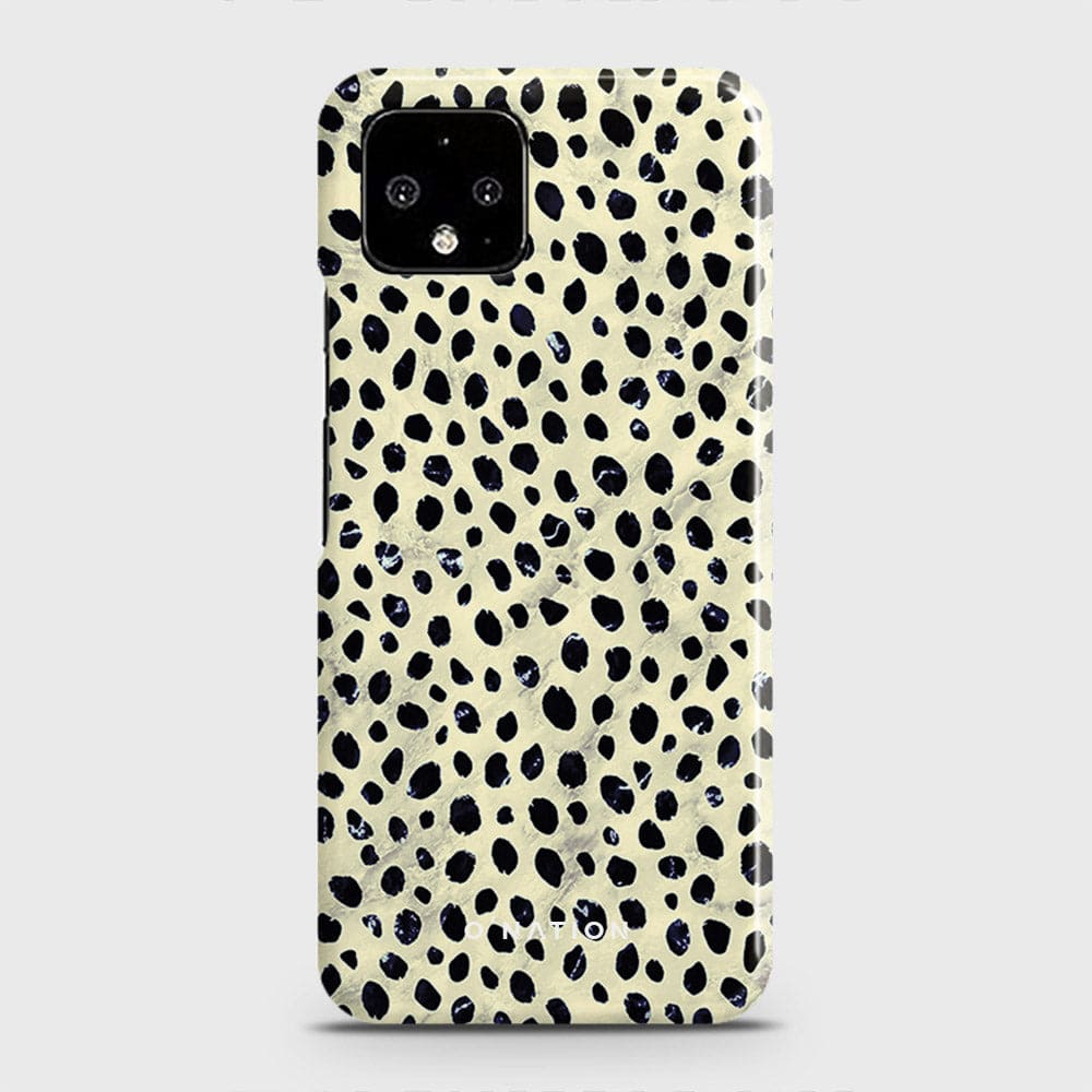 Google Pixel 4 Cover - Bold Dots Series - Matte Finish - Snap On Hard Case with LifeTime Colors Guarantee