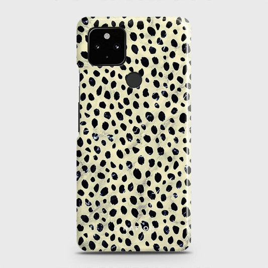 Google Pixel 5 Cover - Bold Dots Series - Matte Finish - Snap On Hard Case with LifeTime Colors Guarantee