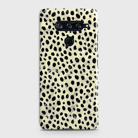 LG V40 ThinQ Cover - Bold Dots Series - Matte Finish - Snap On Hard Case with LifeTime Colors Guarantee