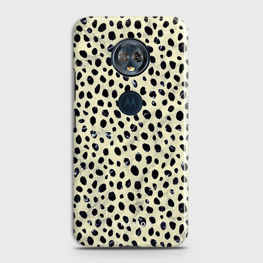Motorola E5 Plus Cover - Bold Dots Series - Matte Finish - Snap On Hard Case with LifeTime Colors Guarantee ( Fast Delivery )