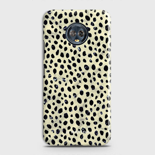 Motorola Moto G6 Cover - Bold Dots Series - Matte Finish - Snap On Hard Case with LifeTime Colors Guarantee