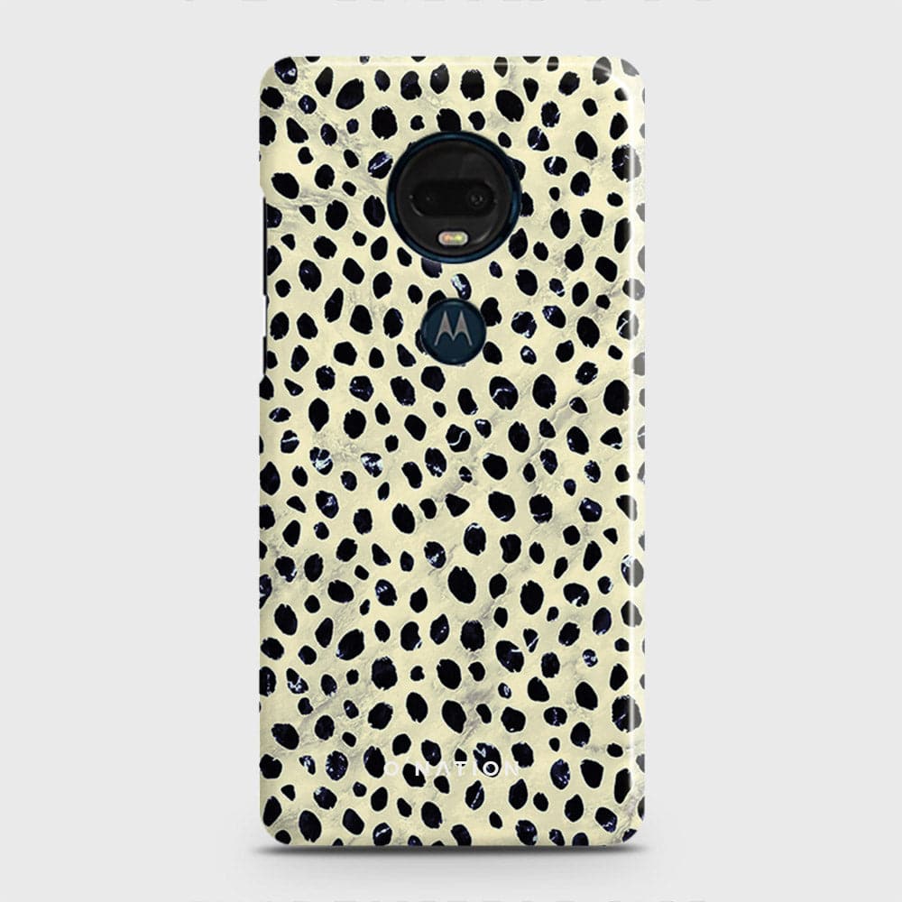 Motorola Moto G7 Plus Cover - Bold Dots Series - Matte Finish - Snap On Hard Case with LifeTime Colors Guarantee