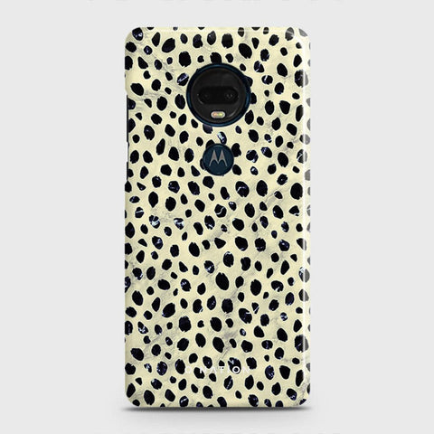 Motorola Moto G7 Plus Cover - Bold Dots Series - Matte Finish - Snap On Hard Case with LifeTime Colors Guarantee