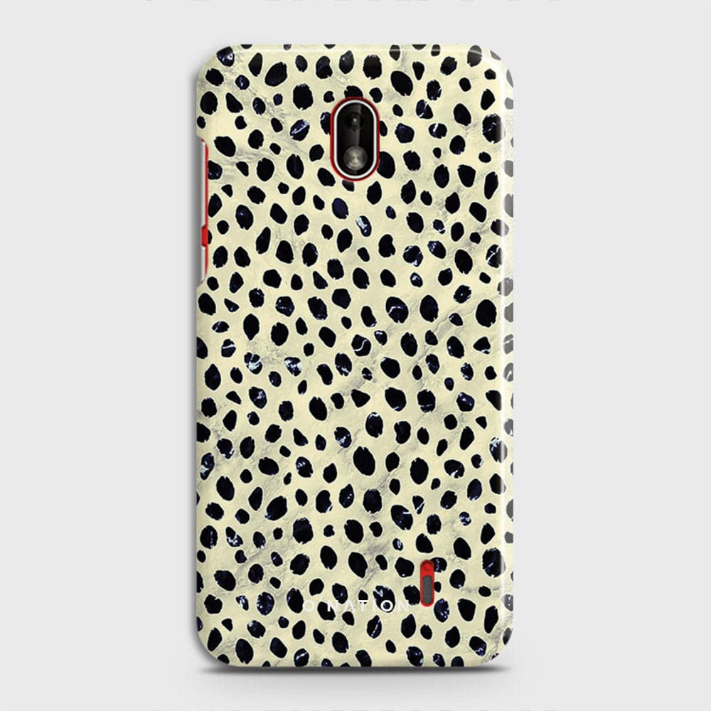 Nokia 1 Plus Cover - Bold Dots Series - Matte Finish - Snap On Hard Case with LifeTime Colors Guarantee