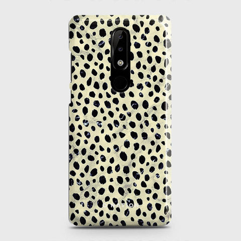 Nokia 3.1 Plus Cover - Bold Dots Series - Matte Finish - Snap On Hard Case with LifeTime Colors Guarantee