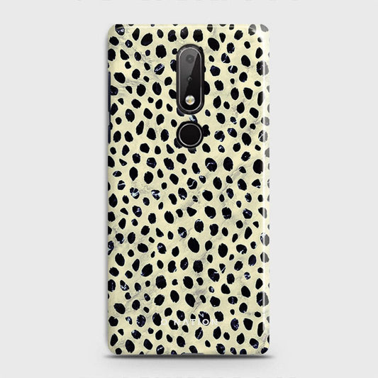 Nokia 7.1 Cover - Bold Dots Series - Matte Finish - Snap On Hard Case with LifeTime Colors Guarantee