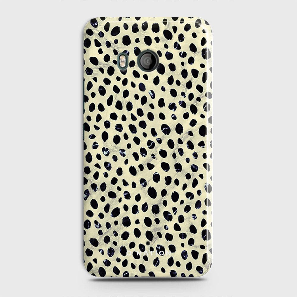 HTC U11  Cover - Bold Dots Series - Matte Finish - Snap On Hard Case with LifeTime Colors Guarantee