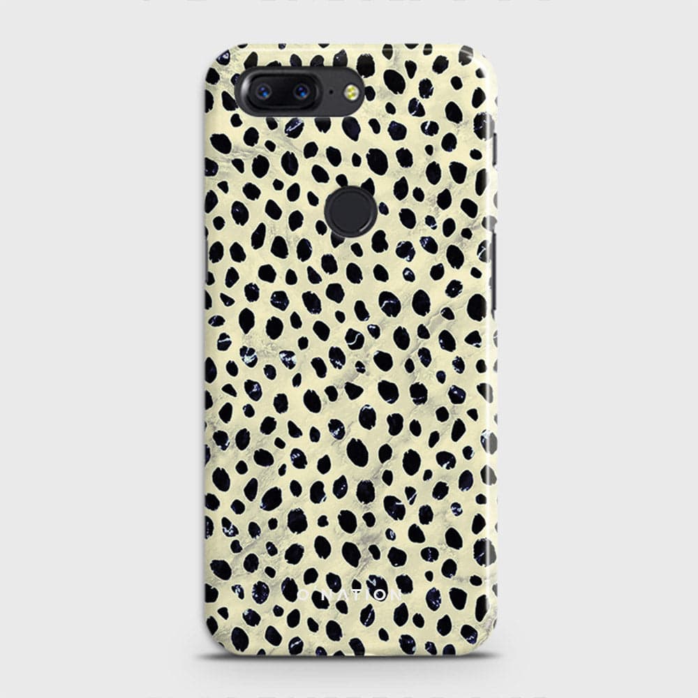 OnePlus 5T  Cover - Bold Dots Series - Matte Finish - Snap On Hard Case with LifeTime Colors Guarantee ( Fast Delivery )