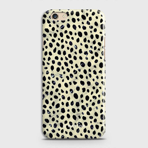 Oppo F3 Cover - Bold Dots Series - Matte Finish - Snap On Hard Case with LifeTime Colors Guarantee