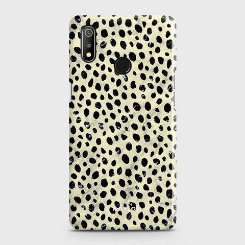 Realme 3 Cover - Bold Dots Series - Matte Finish - Snap On Hard Case with LifeTime Colors Guarantee