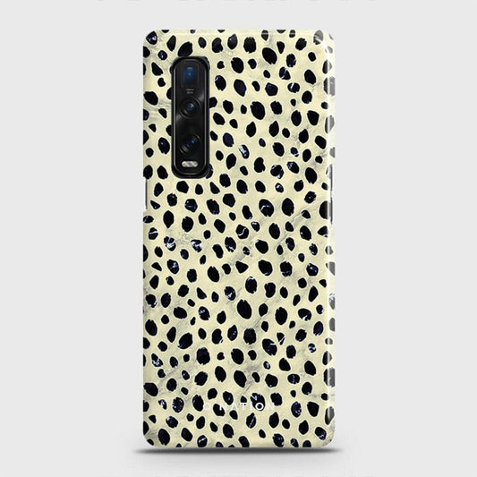 Oppo Find X2 Pro Cover - Bold Dots Series - Matte Finish - Snap On Hard Case with LifeTime Colors Guarantee