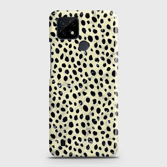 Realme C11 2021 Cover - Bold Dots Series - Matte Finish - Snap On Hard Case with LifeTime Colors Guarantee
