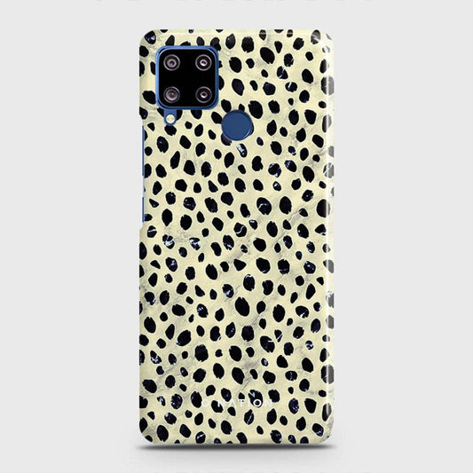 Realme C15 Cover - Bold Dots Series - Matte Finish - Snap On Hard Case with LifeTime Colors Guarantee