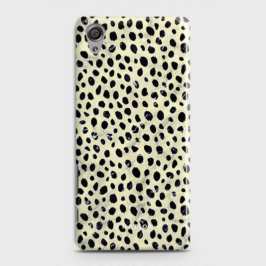 Sony Xperia XA Cover - Bold Dots Series - Matte Finish - Snap On Hard Case with LifeTime Colors Guarantee