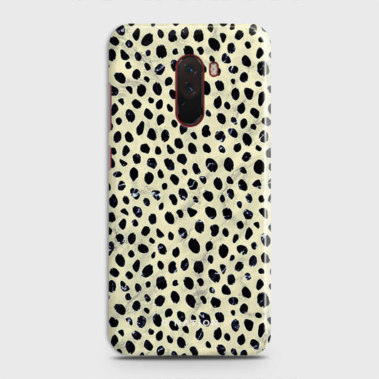 Xiaomi Pocophone F1  Cover - Bold Dots Series - Matte Finish - Snap On Hard Case with LifeTime Colors Guarantee