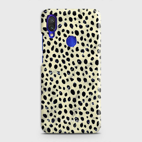 Xiaomi Redmi Note 7 Pro Cover - Bold Dots Series - Matte Finish - Snap On Hard Case with LifeTime Colors Guarantee