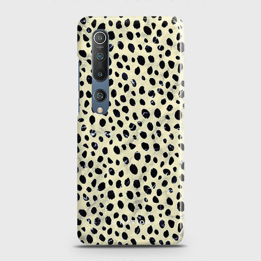 Xiaomi Mi 10 Cover - Bold Dots Series - Matte Finish - Snap On Hard Case with LifeTime Colors Guarantee