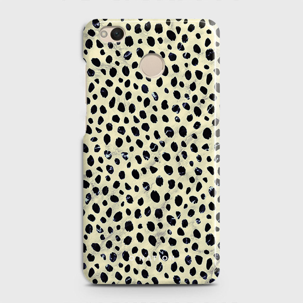 Xiaomi Redmi 4 / 4X Cover - Bold Dots Series - Matte Finish - Snap On Hard Case with LifeTime Colors Guarantee