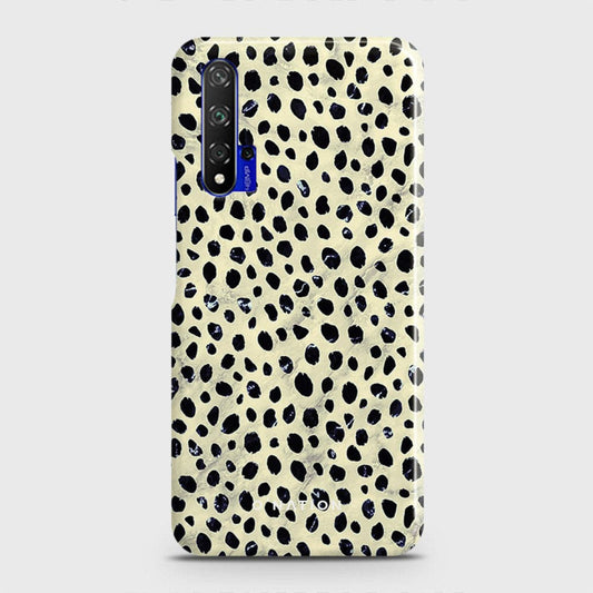 Honor 20 Cover - Bold Dots Series - Matte Finish - Snap On Hard Case with LifeTime Colors Guarantee