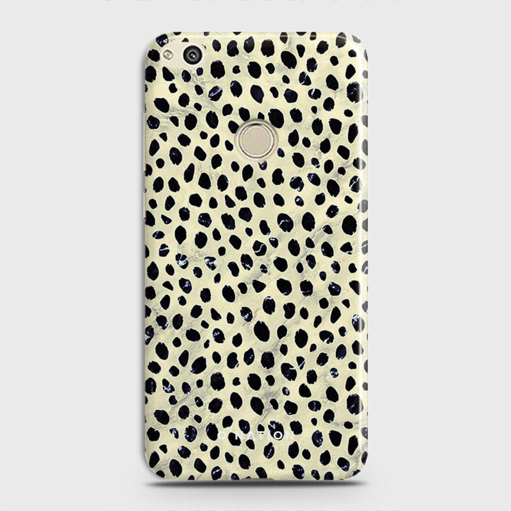 Huawei Honor 8C Cover - Bold Dots Series - Matte Finish - Snap On Hard Case with LifeTime Colors Guarantee