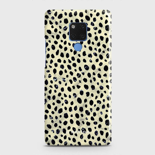 Huawei Mate 20 Cover - Bold Dots Series - Matte Finish - Snap On Hard Case with LifeTime Colors Guarantee