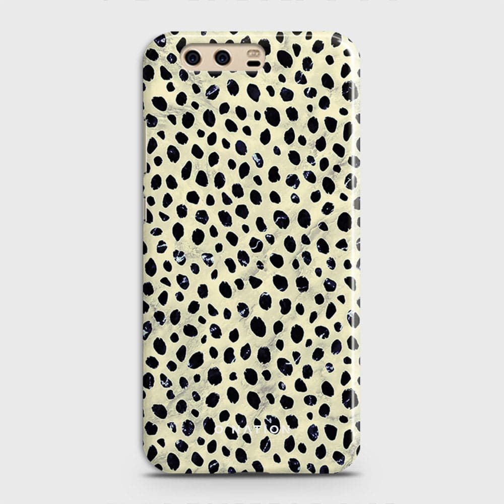 Huawei P10 Cover - Bold Dots Series - Matte Finish - Snap On Hard Case with LifeTime Colors Guarantee