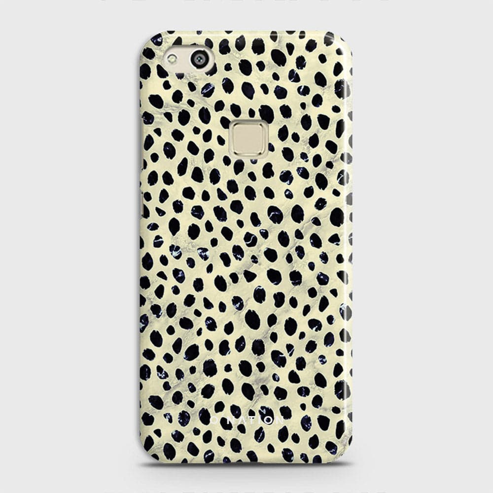 Huawei P10 Lite Cover - Bold Dots Series - Matte Finish - Snap On Hard Case with LifeTime Colors Guarantee