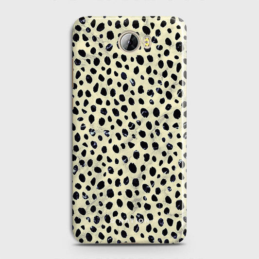 Huawei Y5 II Cover - Bold Dots Series - Matte Finish - Snap On Hard Case with LifeTime Colors Guarantee