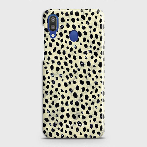 Samsung Galaxy M20 Cover - Bold Dots Series - Matte Finish - Snap On Hard Case with LifeTime Colors Guarantee