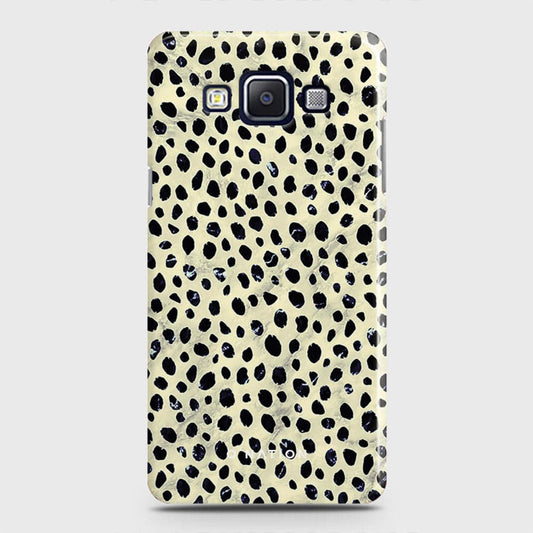 Samsung Galaxy A5 2015 Cover - Bold Dots Series - Matte Finish - Snap On Hard Case with LifeTime Colors Guarantee